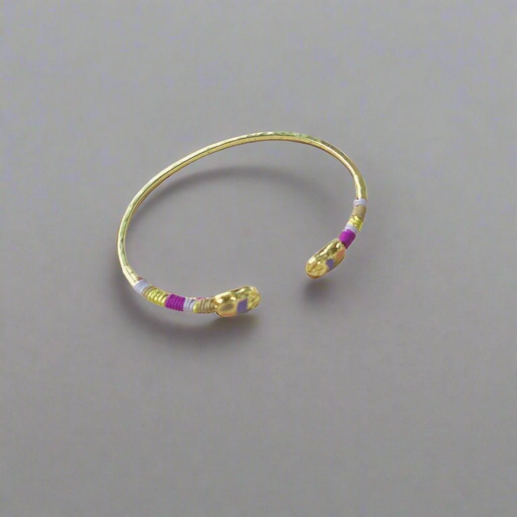 Gas Bijoux Scaramouche Purple Gold