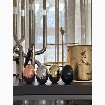 Omorfi Gold Egg Candle - New Hope