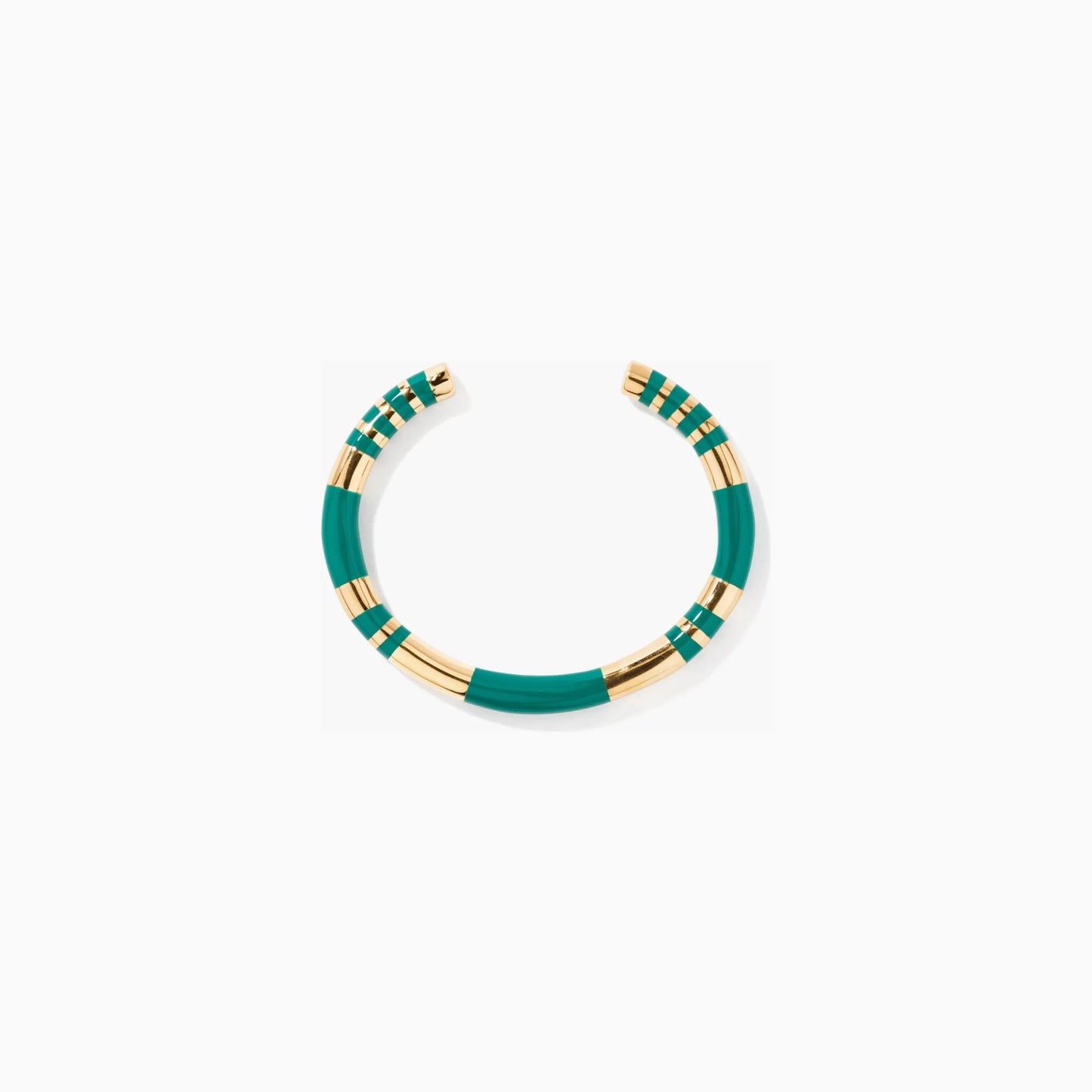 Aurelie Biderman Emerald Positano Bangle