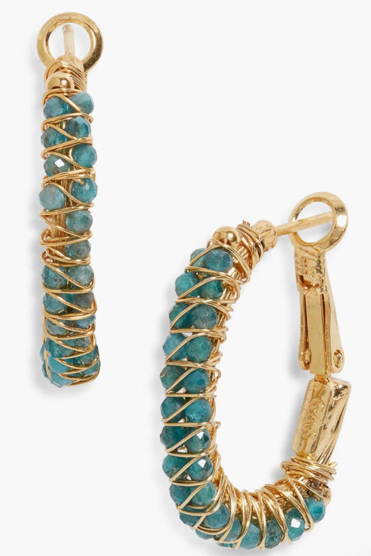 Gas bijoux Lyre earrings