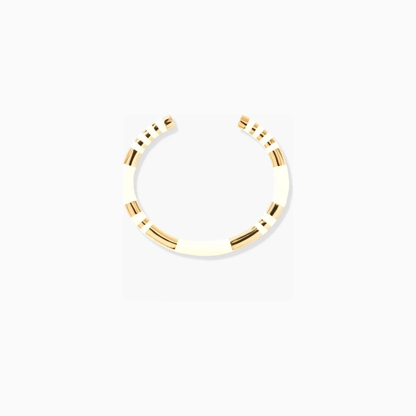 Aurélie Bidermann Ivory/Gold Positano Bangle