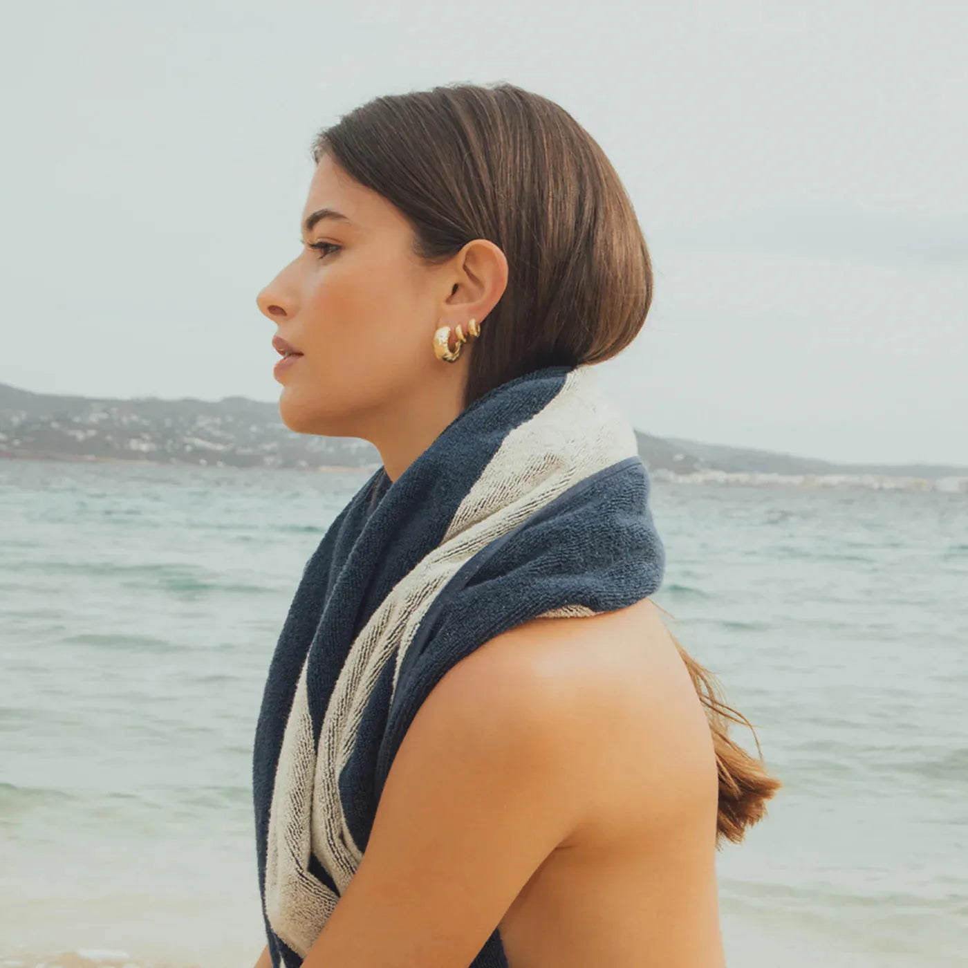 Agapee Anilla mini gold earrings 