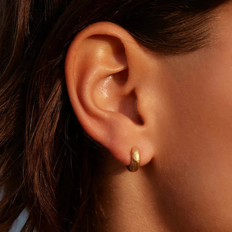 Agapee Anilla mini gold earrings 