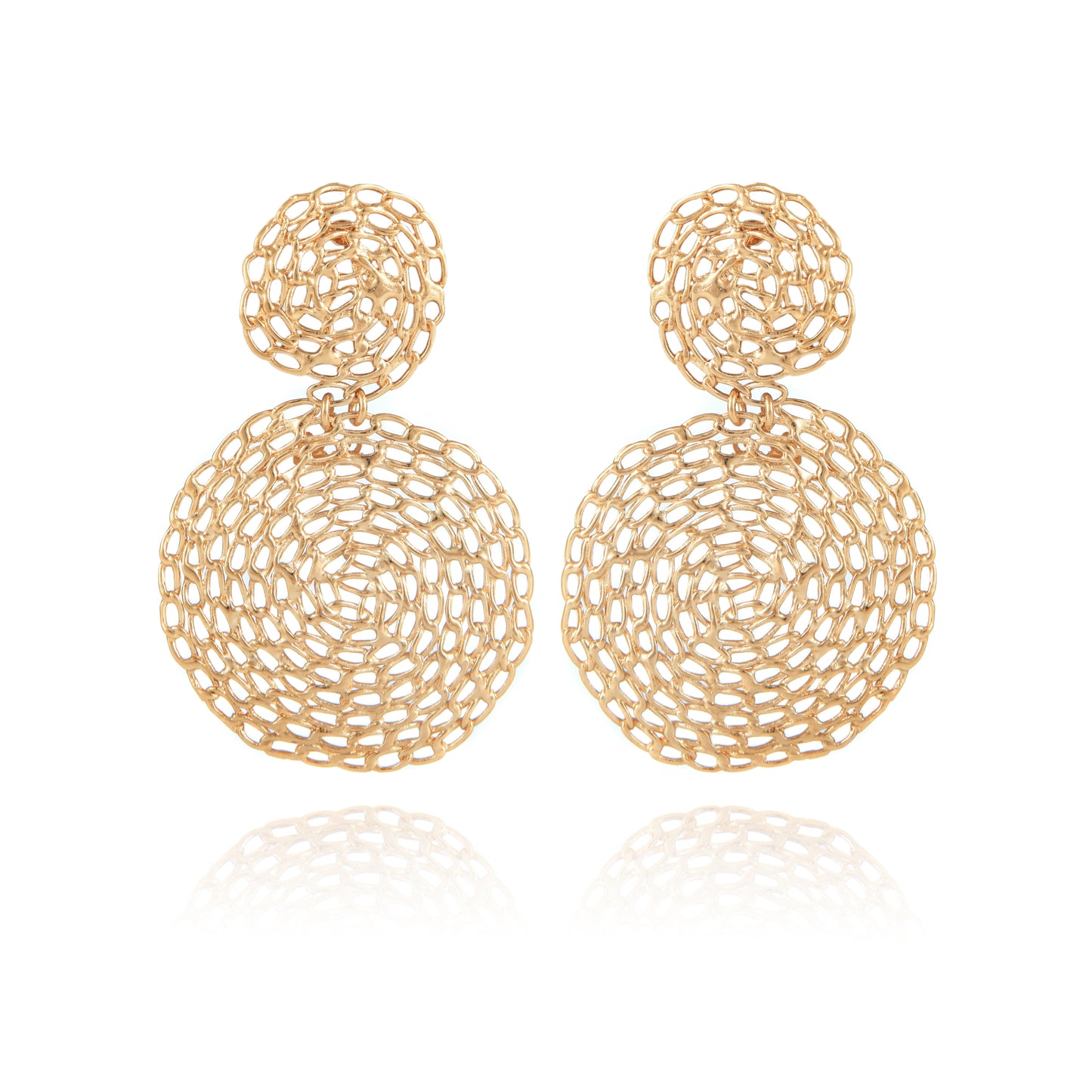 Gas Bijoux Onde Gourmette earrings