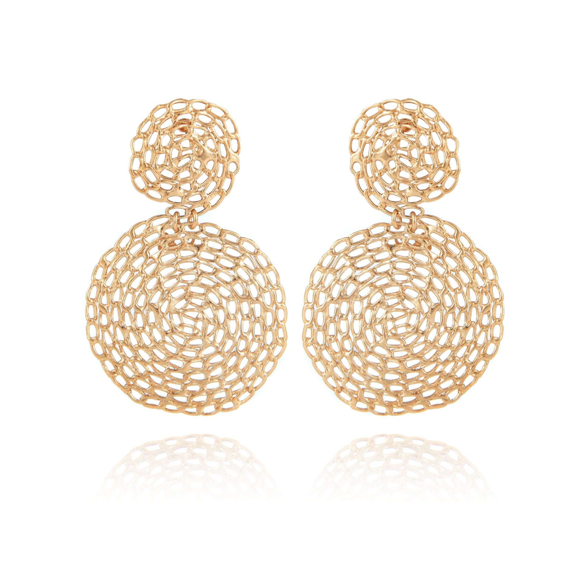 Gas Bijoux Onde Gourmette earrings