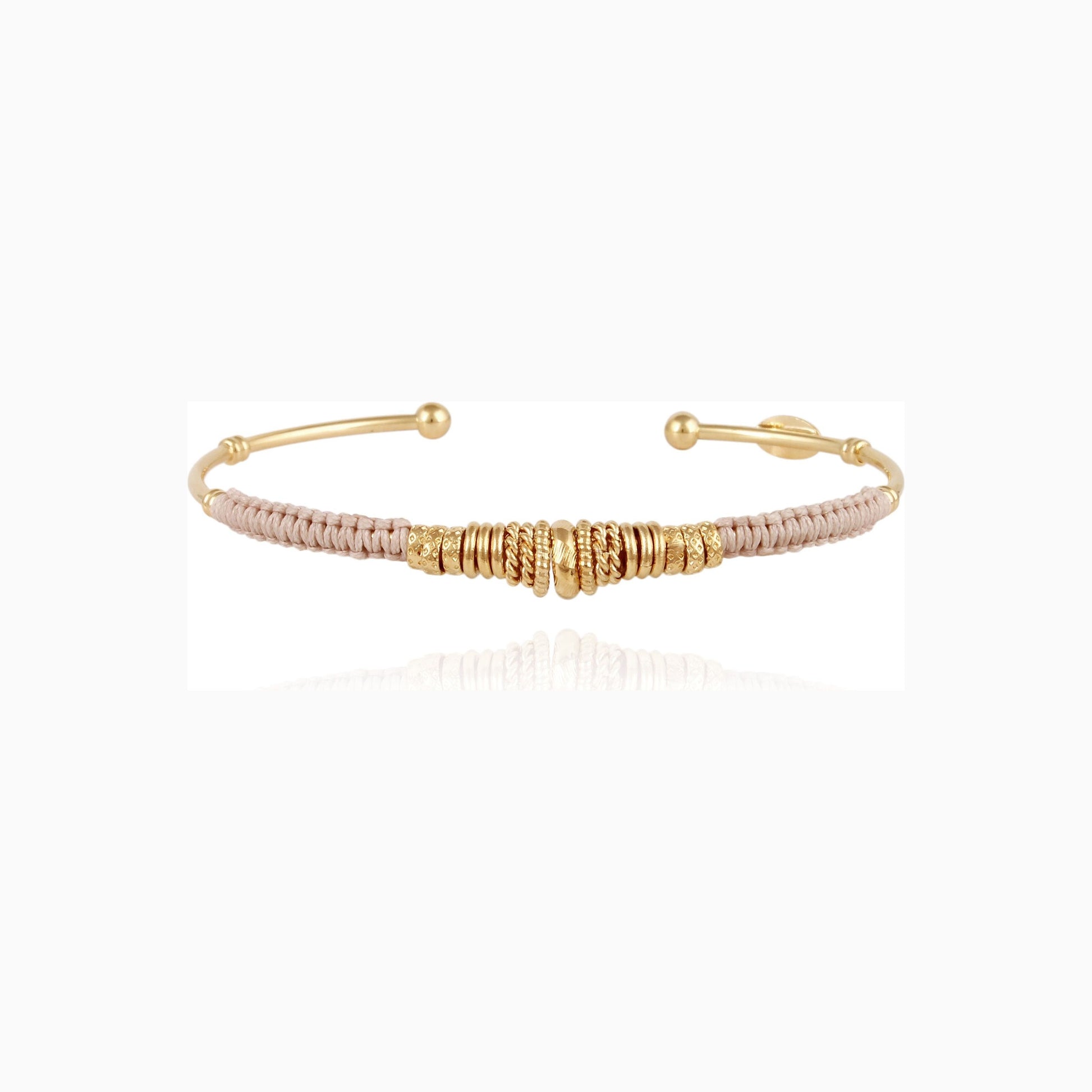 Gas Bijoux Zizanie bangle light grey