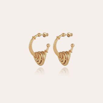 Gas Bijoux Earrings Maranzana - Small Gold