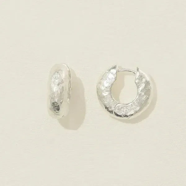 Anilla Silver earrings medium