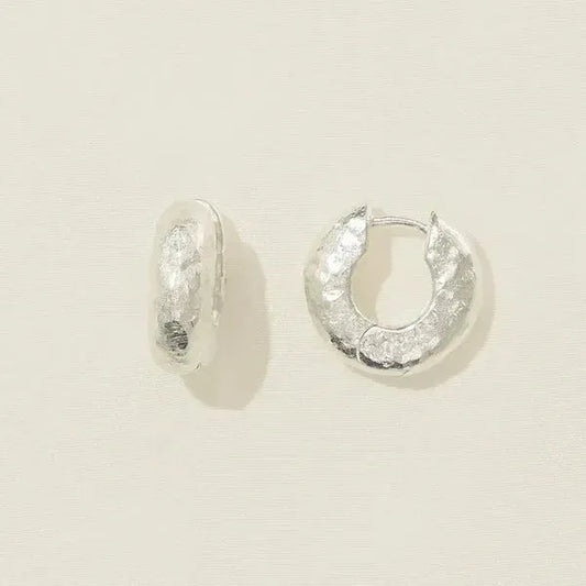 Anilla Silver earrings medium