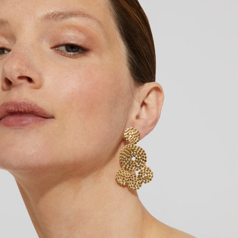 Gas Bijoux lucky sequin small earrings